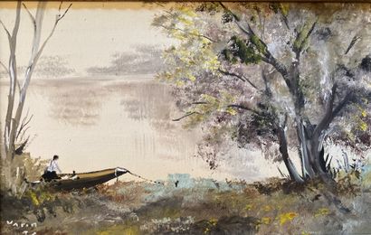 Lot: - J. PRAT: PORCHE A FRONTON ET MAISONNETTE....