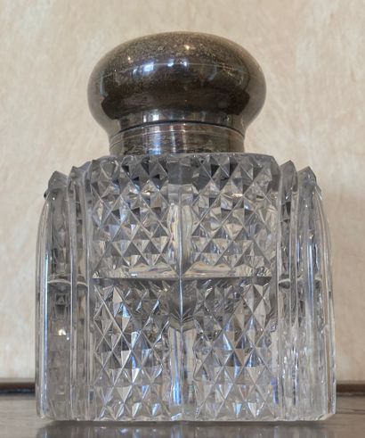 Inkwell out of crystal cut of reserves of...
