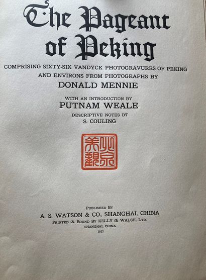 Volume, The Pageant of Peking, Shanghai,...