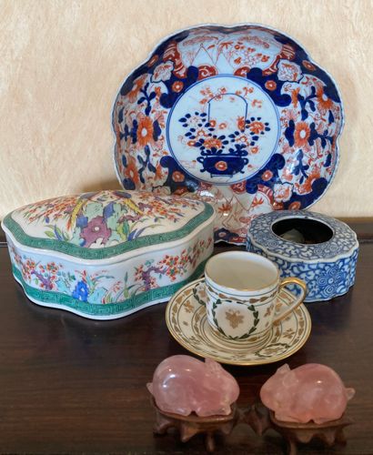 Trinkets: candy box of contoured form with...