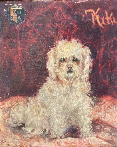 FRENCH SCHOOL circa 1900: PORTRAIT OF THE...