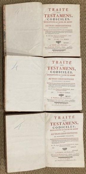 Ensemble de volumes : - trois volumes : Traité...