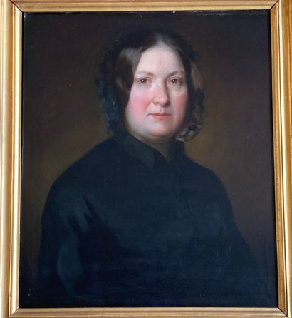 FRENCH SCHOOL, 19th century: PRESUMED PORTRAIT...