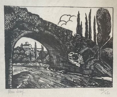 Set of engravings : - a pair in colors :...