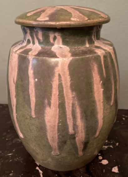 Charles GREBER (1853-1935): Ceramic covered...