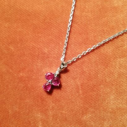 Chain in 18K (750) white gold. Weight: 5,30...