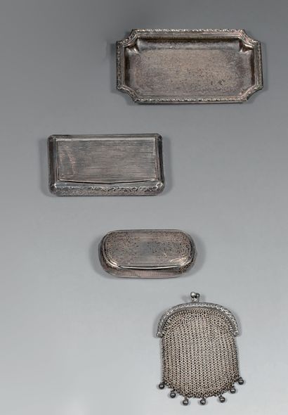 Ensemble en argent (800, 925 et 950) composé...
