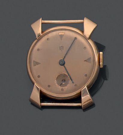 Ladies' watch in 18K (750) yellow gold, the...
