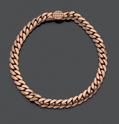 Bracelet en or jaune 18K (750), à maille...