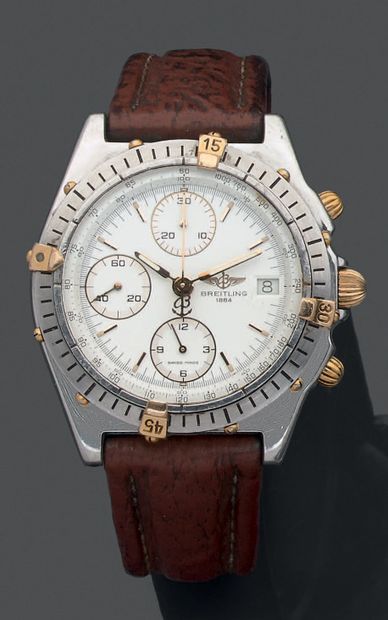 BREITLING.
Modèle Chronomat Montre en acier...