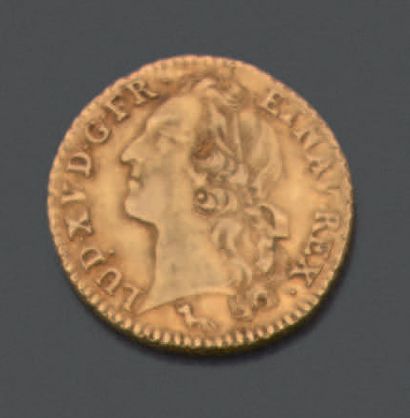 FRANCE. XVIIIe siècle. Pièce en or jaune...