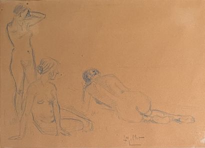 L. MILLET*** - École FRANÇAISE du XXe siècle...