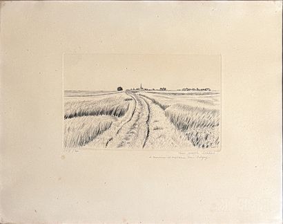 Louis-Joseph SOULAS (1905-1954) :
LANDSCAPE...