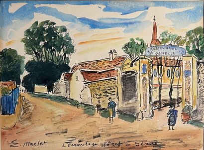 Elisée MACLET (1881-1962) :
THE HERMITAGE...