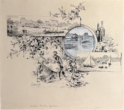 Gustave FRAIPONT (1849-1923) :
(ASNIÈRES...