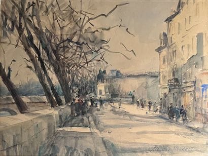 Georges ROUAULT (1904-2002) :
QUAI DES ORFÈVRES...