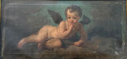 Ecole Française du XVIIIe siècle :
AMOURS...