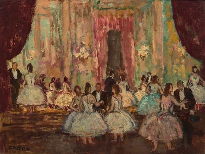 Marcel COSSON (1878-1956) :
THE FOYER OF...