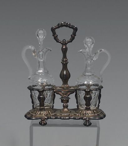 Oiler, the mount in silver (950). The catch...