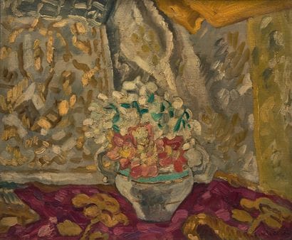 Louis VALTAT (1869-1921) :
FLEURS DANS UN...