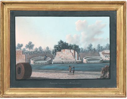 École NAPOLITAINE du XIXe siècle :
ANTICHI...