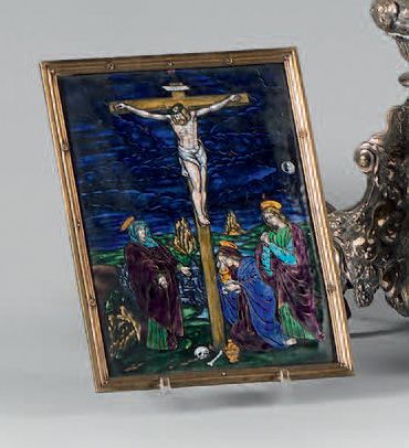 LIMOGES XIXe siècle, dans le goût XVIe siècle.
The...