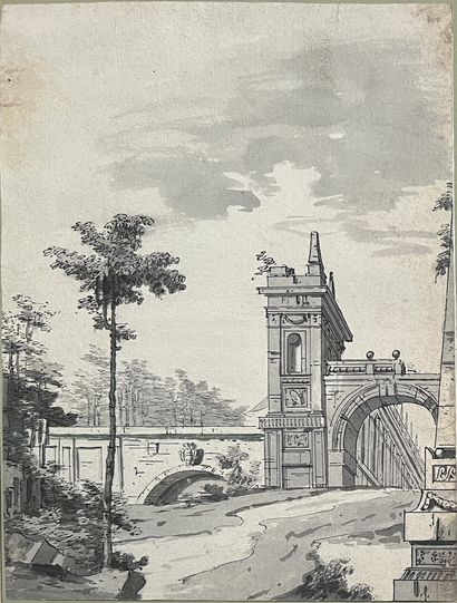 Attribué à Fabrizio GALLIARI (1709-1790)...