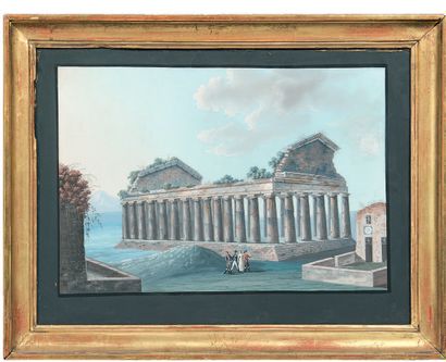 École NAPOLITAINE du XIXe siècle :
ANTICHI...