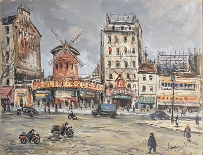 Robert LAVOINE (1916-1999) :
THE RED MILL...