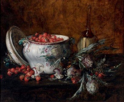 Antoine VOLLON (1833-1900)
NATURE MORTE AUX...
