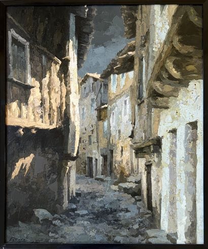 Angel ESTRADA (né en 1933) : CALLE DE LA...