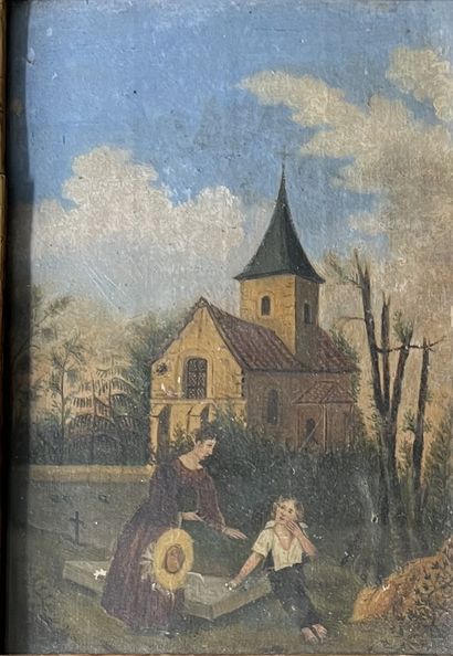 19th Century FRENCH SCHOOL: RECONFORT AT...
