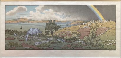 Henri RIVIÈRE (1864-1951) : L'ARC-EN-CIEL....