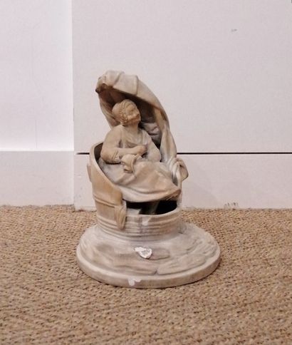Group in earth of Lorraine of the earthenware...