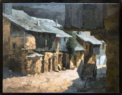 Angel ESTRADA (Né en 1933) : VILLAR DEL MONTE...