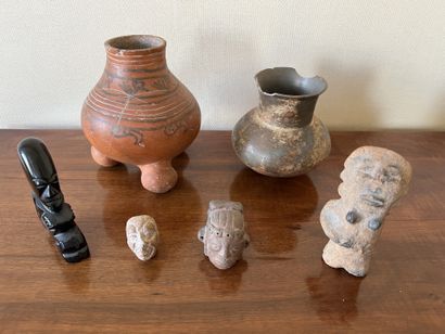 Quelques pièces décoratives en terre cuite...