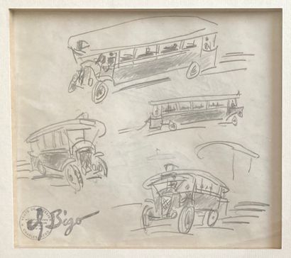 Charles BEGO (1918-1983): STUDY OF AN IMPERIAL...