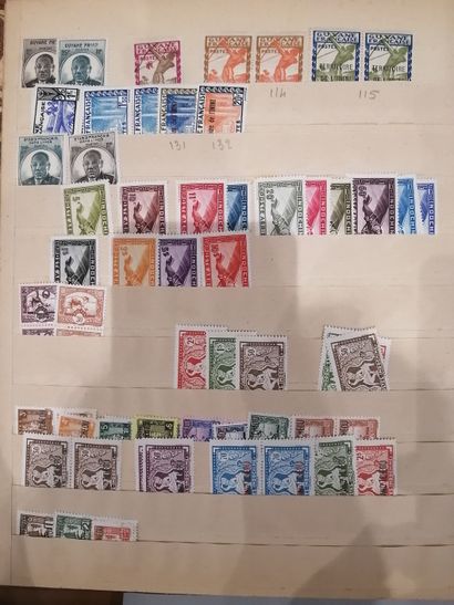 Album de timbres des Colonies et Territoires...