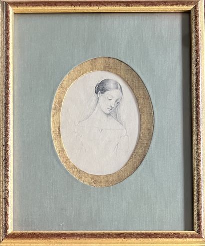 FRENCH SCHOOL OF THE MID-19th CENTURY: YOUNG...