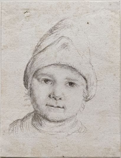 18th century FRENCH SCHOOL : - PORTRAIT OF...