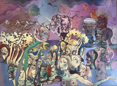 Denis FADIER (born in 1949): UNTITLED, 75....