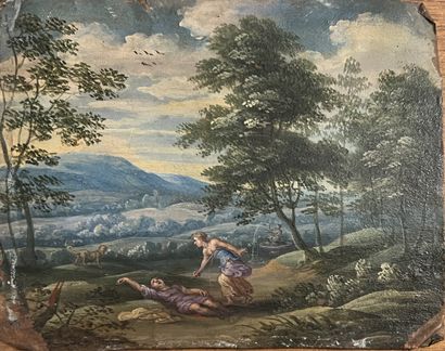17th century NORTHERN SCHOOL: PYRAME AND...