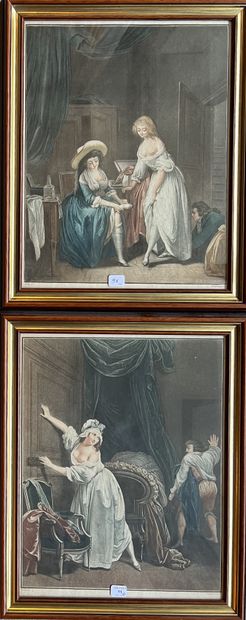 After Léopold BOILLY, engraved by CHAPONIER....