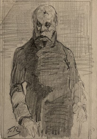 Félicien ROPS (1833-1898): PORTRAIT OF A...