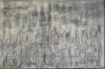 VACHERON*** : NEW YORK (GREY). Mixed media...