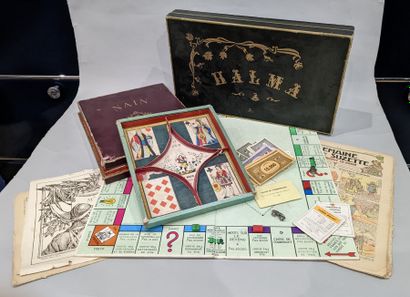 
Old games: L'HALMA; Nain Jaune (2) including...