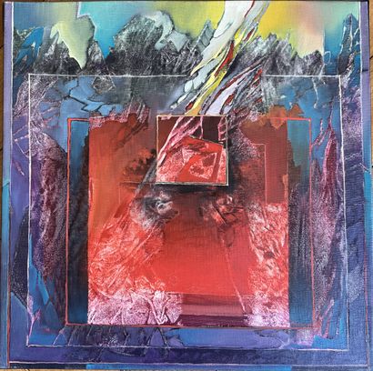 Denis FADIER (born in 1949): UNTITLED. Oil...