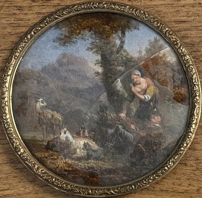 Jean-François DUVAL (1776-1854): SLEEPING...