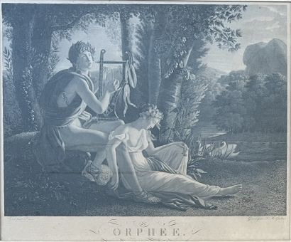 After DUCIS, engraved by GUDIN : ORPHEUS...