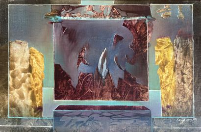 Denis FADIER (born in 1949): UNTITLED, 88....
